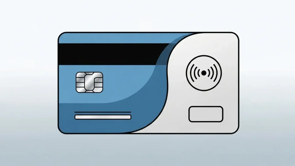 하이브리드 카드 구조 설명 일러스트