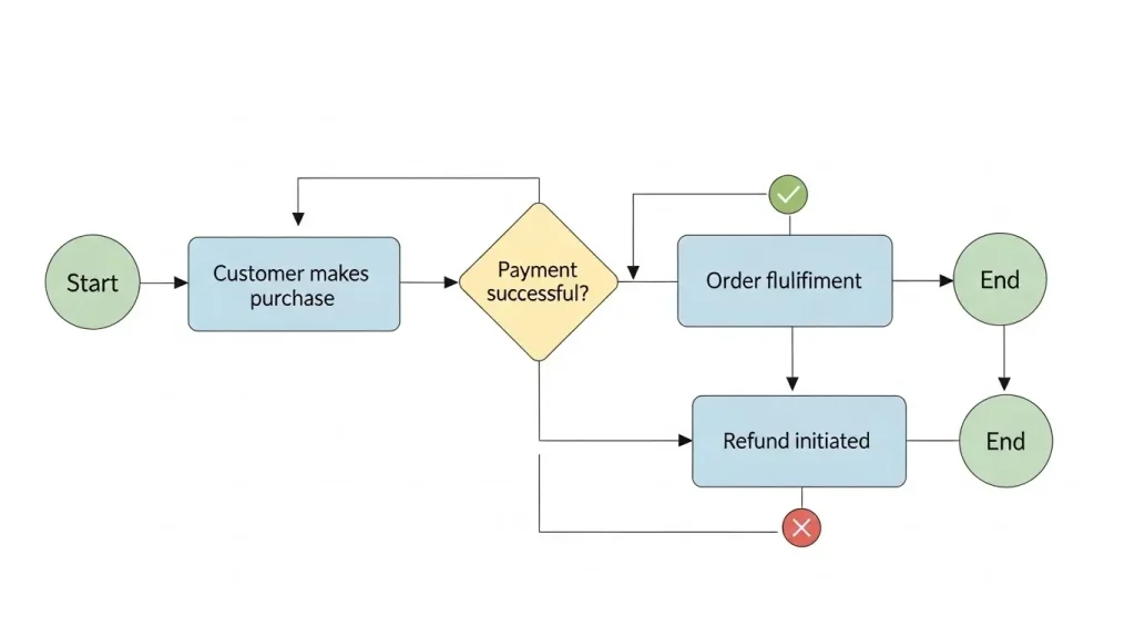 하이브리드 카드 환불 절차 일러스트