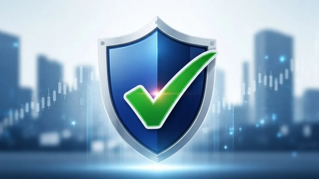 안전한 현대 백화점 카드 이용 기준을 표현한 보안 일러스트