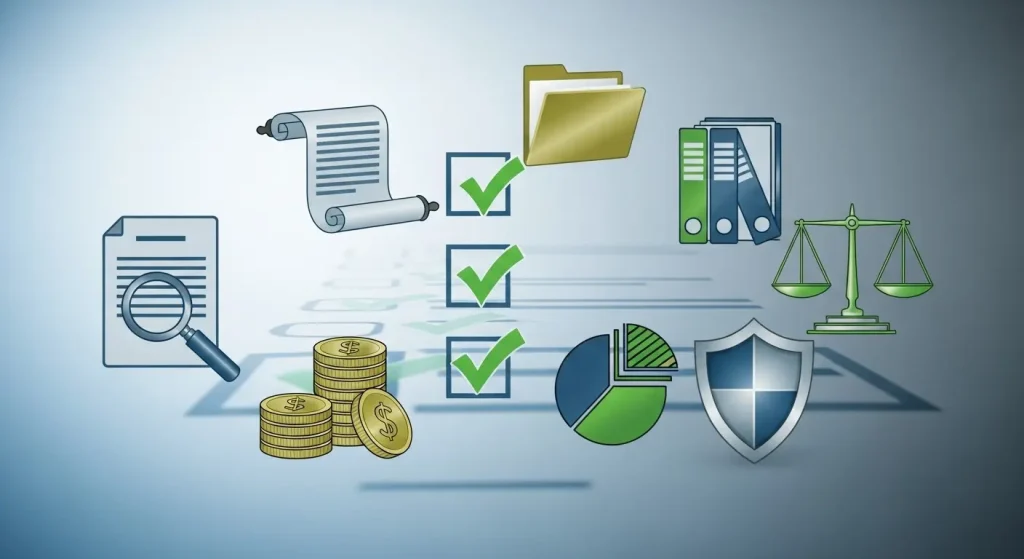 신용카드 현금화 합법 기준 체크리스트 일러스트